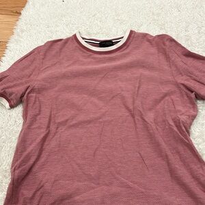 Ted Baker men, burgundy, dress shirt